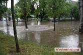 В Николаеве потоп после сильнейшего ливня
