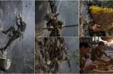 Охотники за диким мёдом в Китае. ФОТО