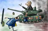 Путина высмеяли едкой карикатурой из-за ситуации в ПАСЕ
