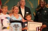 9-летний британец получил награду за храбрость в США