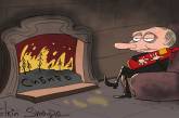 Реакцию Путина к пожарам в Сибири высмеяли в меткой карикатуре. ФОТО