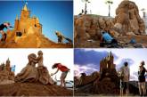 Международный фестиваль песчаных скульптур в Израиле. ФОТО