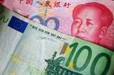 Китай впервые обменялся валютой с Евросоюзом