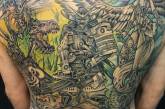 50 потрясающих татуировок на всю спину. ФОТО