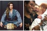 Из-за беременности бойца UFC за считанные минуты от нее описались 20 тысяч человек