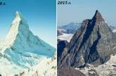 Как изменились Швейцарские Альпы за последние сто лет. ФОТО