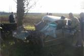 В Крыму во время ДТП машина разбилась всмятку, а водитель выжил