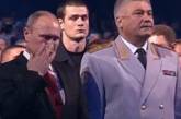 Путин расплакался во время исполнения шансон-песни 
