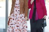 В ярком платье и кожаной куртке: королева Летиция посетила музей Прадо. ФОТО