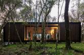 Модульный дом в бразильском лесу. ФОТО