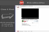 Adblock Plus научился блокировать рекламу и комментарии на YouTube
