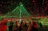 Австралийская семья украсила дом полумиллионом рождественских фонариков 