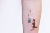 Миниатюрные татуировки от отличного тату-мастера. ФОТО