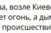 Крупный пожар под Киевом: горит луг, ветер разгоняет огонь и несет дым в столицу. ВИДЕО