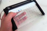 Создан первый в мире полупрозрачный планшет