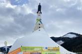 В Австрии слепили самого большого в мире снеговика. ФОТО