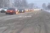 Харьков засыпало снегом. ВИДЕО