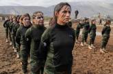Курдские выпускники-офицеры продемонстрировали свои навыки. ФОТО