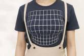 Японцы придумали футболку, которая зрительно увеличивает женскую грудь. ФОТО