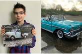 12-летний мальчик с аутизмом зарабатывает на снимках моделек авто. ФОТО