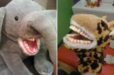 Зубастые игрушки для детей в кабинетах стоматологов. ФОТО