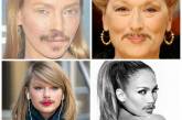Если бы голливудские актрисы носили усы. ФОТО
