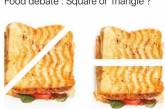 Ученые выяснили, бутерброды какой формы вкуснее. ФОТО