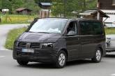 Volkswagen тестирует прототип Transporter T6