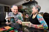Самые татуированные пенсионеры из Книги рекордов Гиннесса. ФОТО