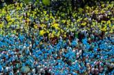 Киевский флешмоб за единую Украину попал в Книгу рекордов