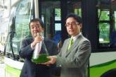 В Японии появился автобус, который "передвигают" водоросли