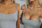 Бьюти-блогер показала, как увеличить грудь с помощью макияжа. ФОТО