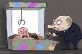 "Есть рычаги": Лукашенко попал на меткую карикатуру с Путиным. ФОТО
