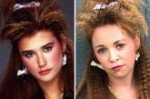 Женщина воссоздала абсурдные и нелепые причёски из 1980-х. ФОТО