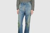 Gucci продаёт «грязные» джинсы с пятнами от травы. ФОТО