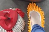 «Теперь я видел все!»: в Австралии представили носки для мытья пола. ФОТО