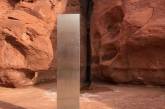 "Подарок марсиан": посреди пустыни в США обнаружили загадочный объект. ВИДЕО