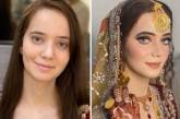 Свадебный макияж сильно меняет женщин: до и после. ФОТО
