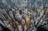 Гонконг с высоты птичьего полета. ФОТО