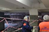 В центре Киева в подземном переходе обвалился потолок. ФОТО