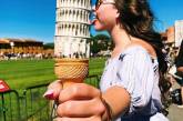 Забавные фотографии туристов на фоне Пизанской башни. ФОТО