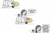 Забавные комиксы о жизни с мопсом