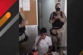 В Бразилии полиция с тортом поздравила грабителя и арестовала его. ВИДЕО