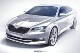 Skoda показала корму своего нового флагмана Superb