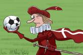 Быть или не быть: проигрыш сборной России на Евро-2020 показали на новой карикатуре. ФОТО