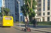 В Киеве заметили неизвестное транспортное средство (ФОТО)