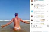 Скандальный актер Алексей Панин выбрал для пляжа женские стринги (ФОТО) 