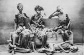 Во время голода в Бенгалии умерло от 1,5 до 4,3 млн. человек, 1943г. ФОТО