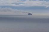 У берегов Канады загорелся контейнеровоз с химикатами (видео)