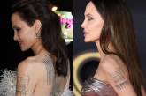 Джоли удалила татуировку, посвященную Питту (ФОТО)